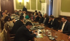 9 November 2016 Promotion of the members of the informal Green Parliamentary Group under the auspices of Parliamentary Week 